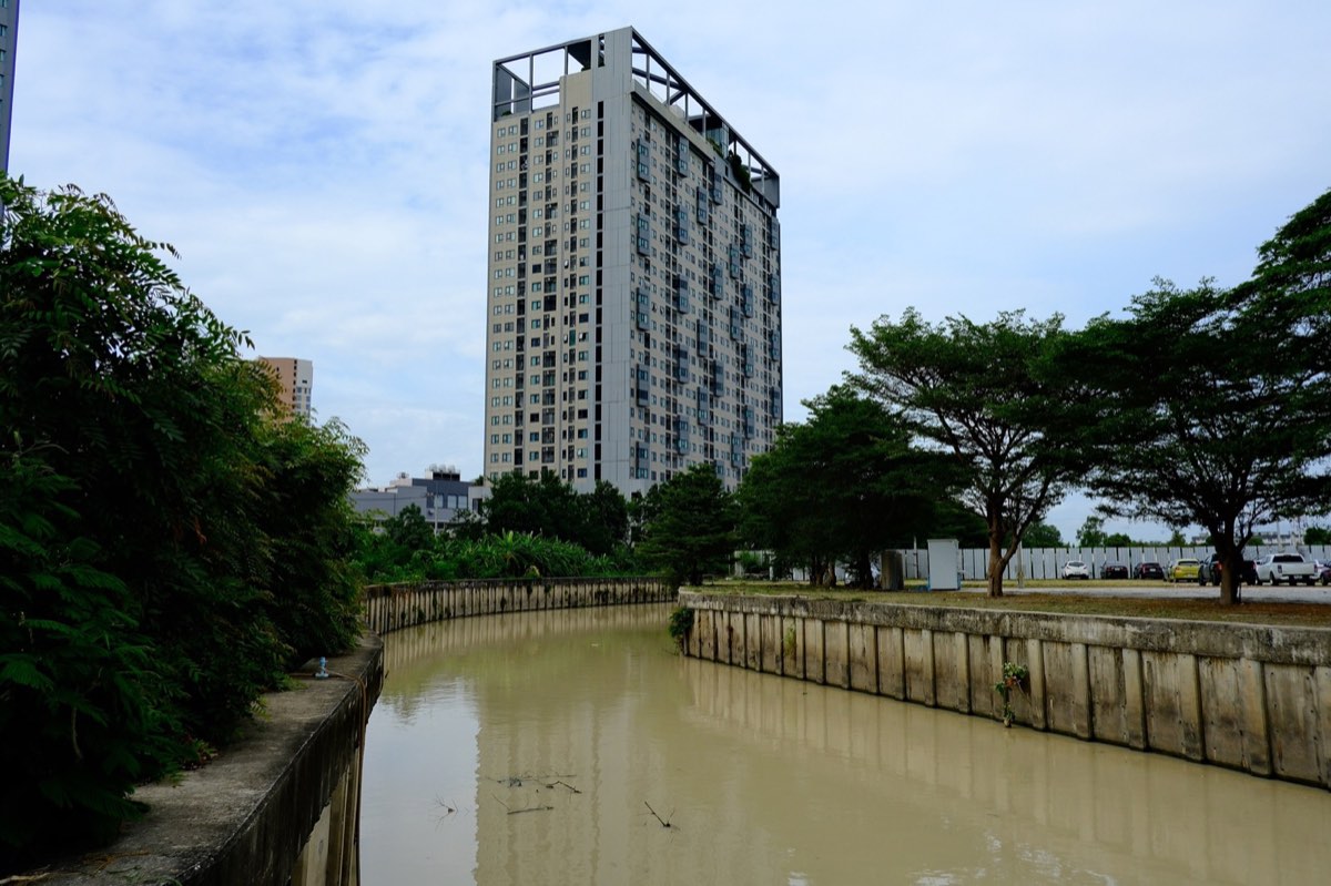 Completed residential and commercial tower
